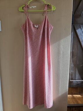 Levi's Tie Strap Midi Dress Size L